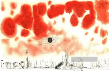 Wolken über Bor Paul Klee Ölgemälde